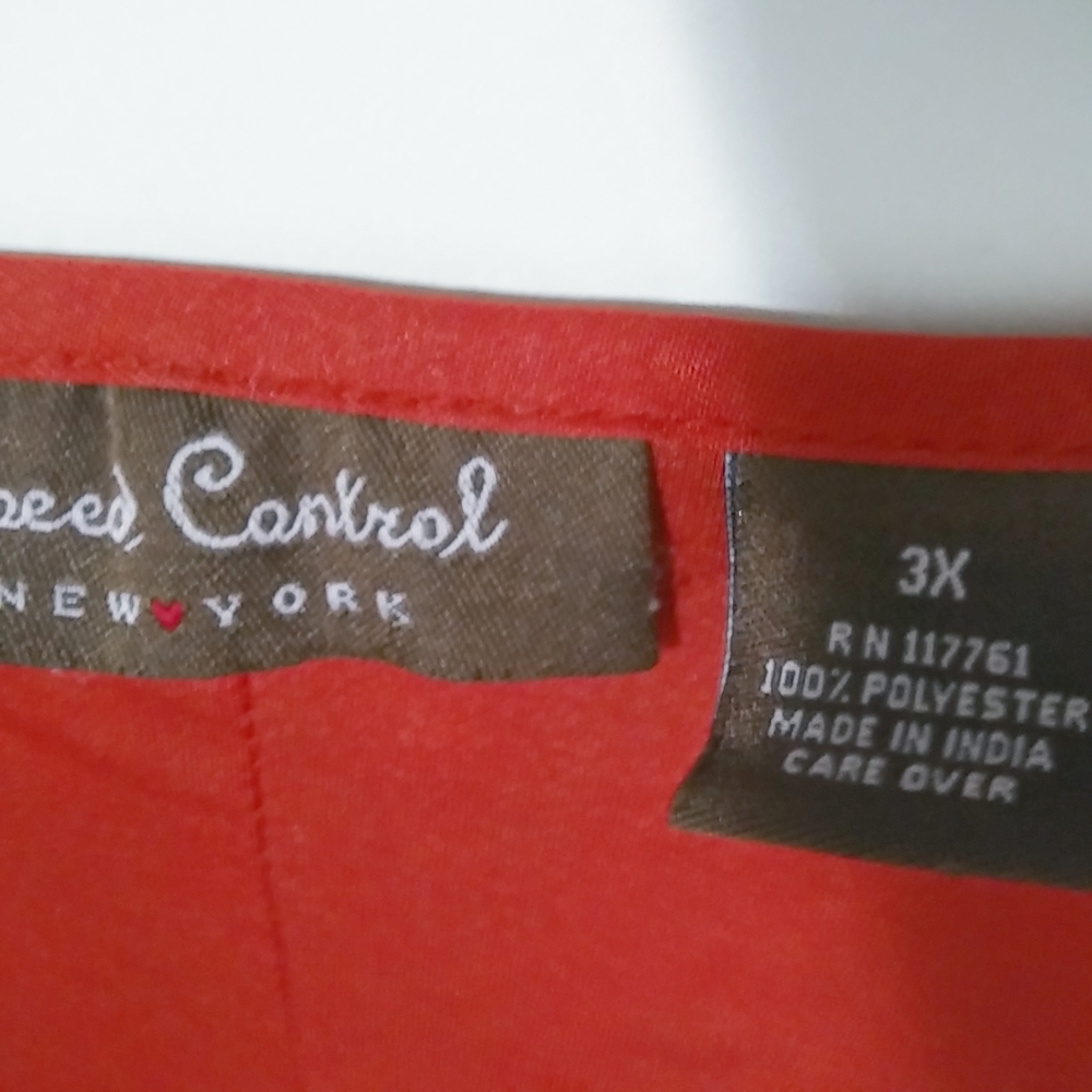 Speed Control 3X Orange Bat Wing Top Plus - Picture 9 of 9